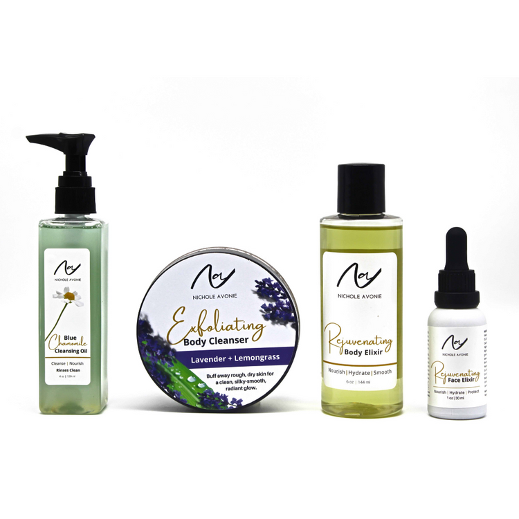 Cleanse + Rejuvenate Face and Body Bundle (A $126 Value)