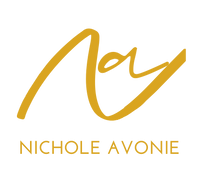 Nichole Avonie Logo - Gold