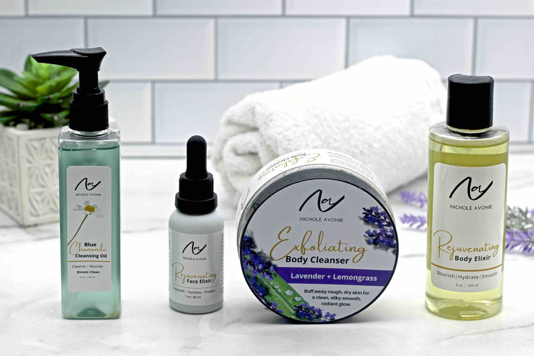 Cleanse + Rejuvenate Face and Body Bundle (A $126 Value)