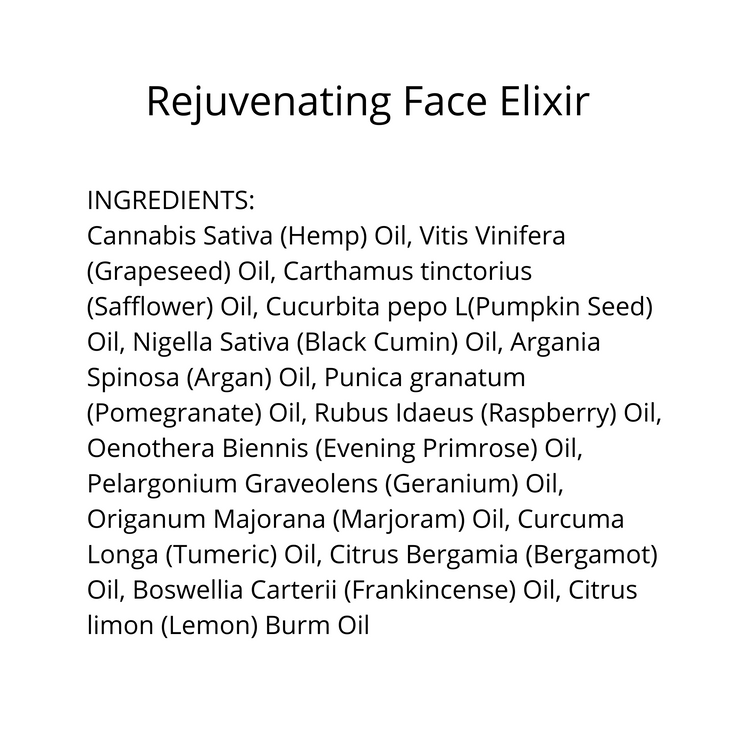 Rejuvenating Face Elixir